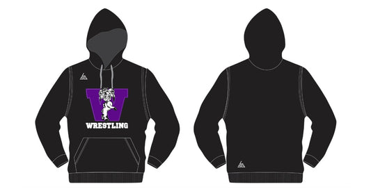 Washington Wrestling Hoodie - Black
