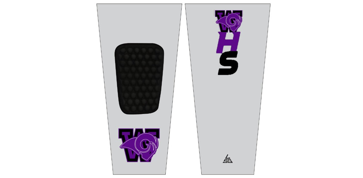 Washington Gray Kneesleeve Set (2 Sleeves)