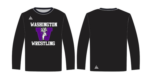 Washington Wrestling DriFit Long Sleeve - Black